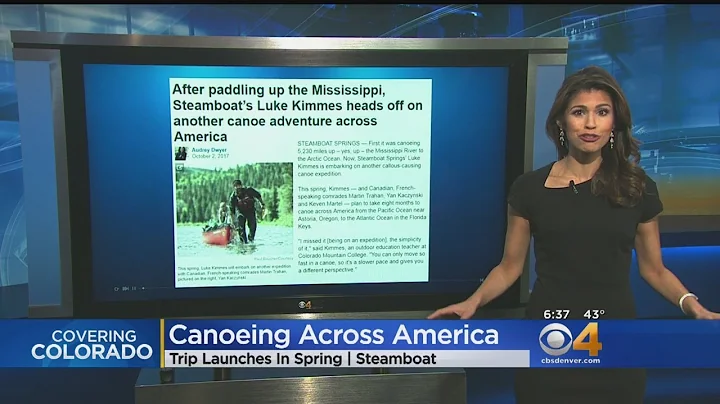 Steamboat Man Prepares To Canoe Across U.S.