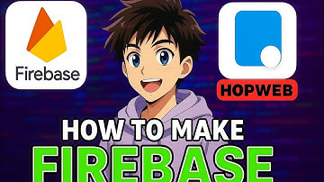 How to Create Firebase SDK for HopWeb || Step-by-Step Setup Guide ||
