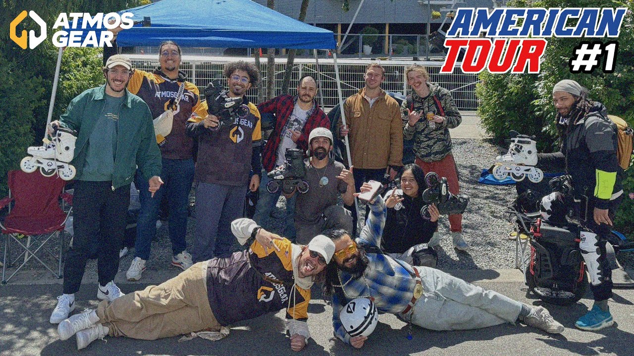 SEATTLE skaters try electric rollerblades for the first time 