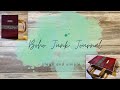 Boho Junk Journal ~ &#39;clean and simple&#39;-style @RachandBellaCrafts