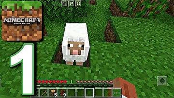 Minecraft: Pocket Edition, Gameplay Walkthrough part 1 (iOS , Android)