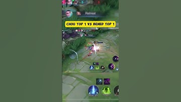 CHOU TOP 1 VS BENEDETTA TOP 1 #chou #benedetta #mlbb #mobilelegends #mobilelegends2023 #shorts
