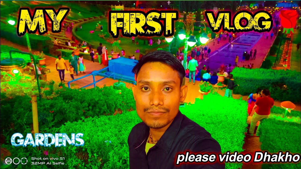 My First vlog || Mysore Karnatak gardens || public place