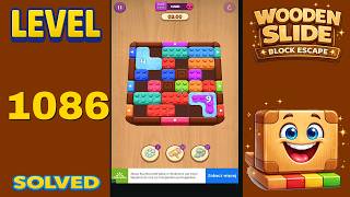 Wooden Slide – Level 1086 | Walkthrough