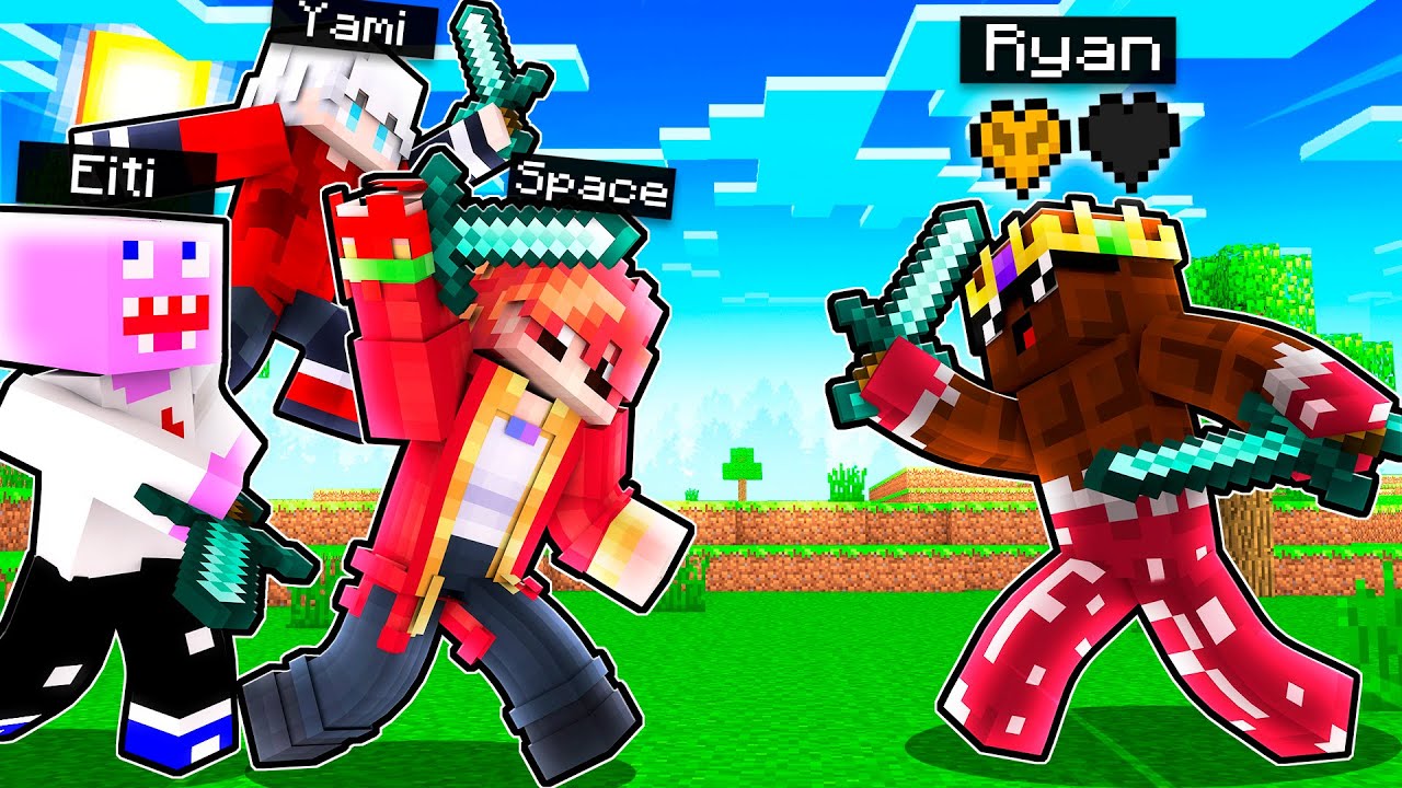 1 VS 1 GEGEN JEDEN Minecraft RISIKO YOUTUBER