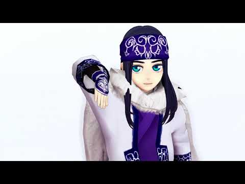 【MMD】白石＆リパさんで8HIT【金カム】