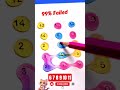 Can you Find Number Mistake? color #art #satisfying #colormixingmagic #puzzle #creative #colors