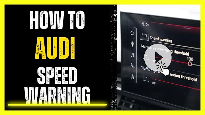 How to Deactivate Audi Speed Warning (MMI Touch Interface) | VAG Car Tutorials