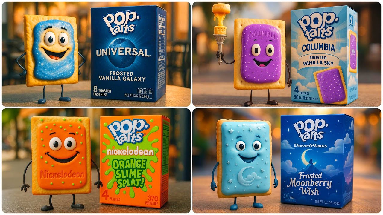 Movie Studios as Pop-Tarts | by AI