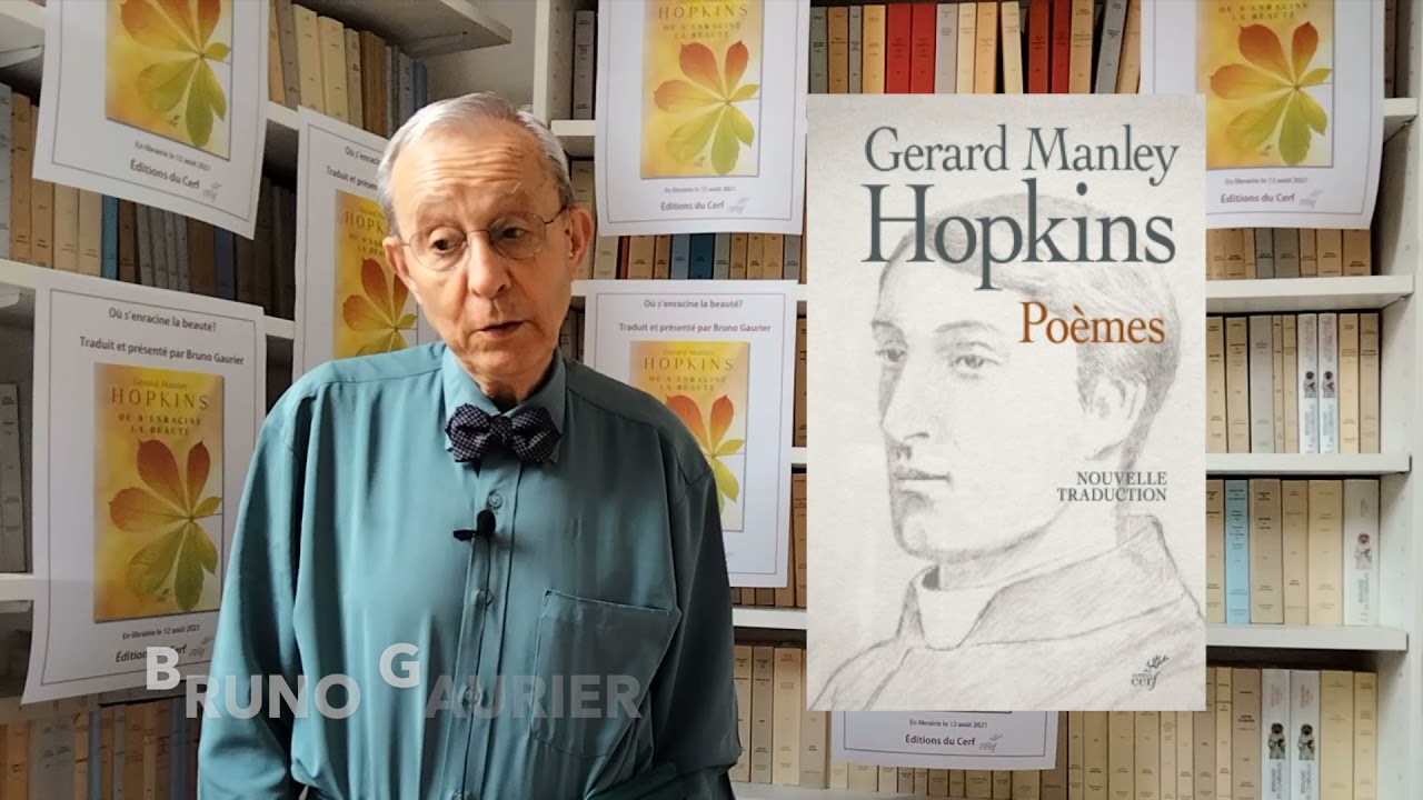 GÉRARD MANLEY HOPKINS PAR BRUNO GAURIER AUX ÉDITIONS DU CERF
