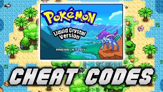 POKEMON LIQUID CRYSTAL GBA + WORKING CHEAT CODES IN 2020! (PART 02)