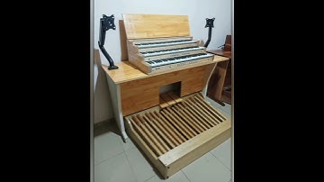 Virtual Pipe Organ built by Manwel Organs GH. About 90% complete.