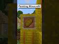 Painting BREAD in Minecraft! #minecraft #texturepack