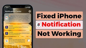 How To Fix iPhone Notification Sound Not Working on iPhone After iOS Update | Apple info