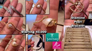 Very Light Weight Diamond Bracelet Designspearl Braceletmia By Tanishqd Bracelet Designsdeeya