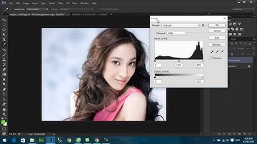 Tách tóc bằng channel  trong photoshop - Thủ thuật tách tóc nhanh