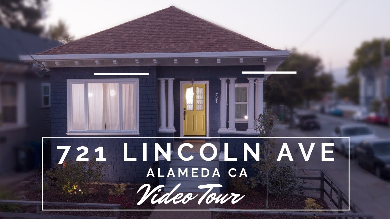 721 Lincoln Ave. Video Tour: Alameda CA