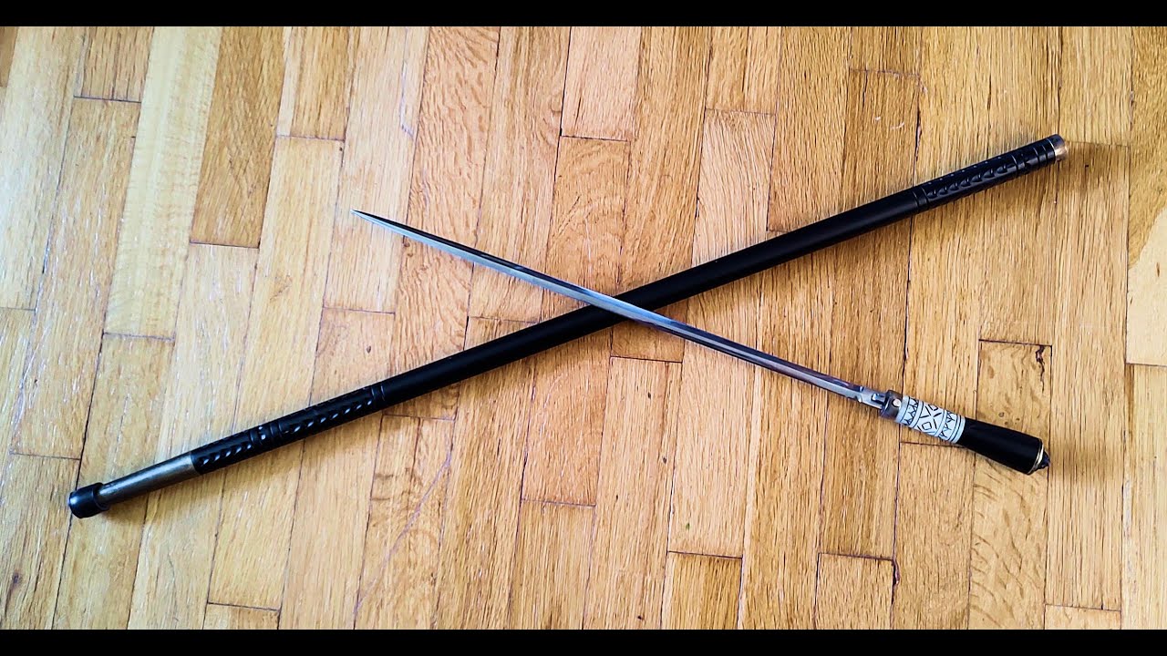Windlass Victorian Sword Cane: Pretty, but is it practical today?