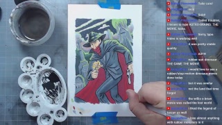 Drawing The Shadow for Pulpfest