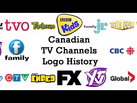 Canadian TV Channels Logo History