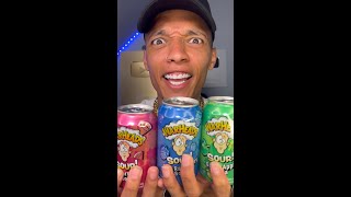 Reviewing Warheads *NEW* Soda!! #shorts #short Wealth