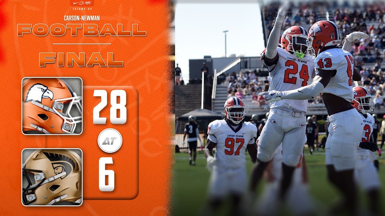 Футбольный клуб «Карсон-Ньюман» 2025: C-N 28, Андерсон 6. Лучшие моменты 18.10.25