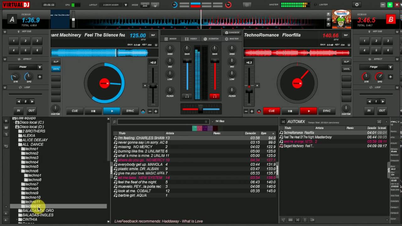 techno electrónica 90 parte 1 - YouTube