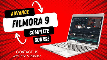 FILMORA 9 - FULL COMPLETE PAID COURSE - VIDEO EDITING TUTORIAL FOR BEGINNERS [Hindi - Urdu]