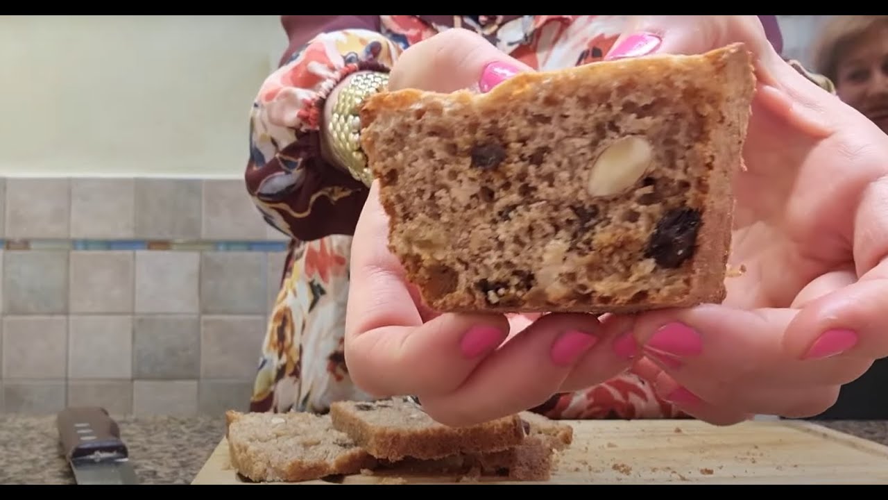 🎄PAN DULCE CON HARINA INTEGRAL SIN AZUCAR NI MANTECA!