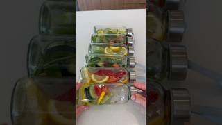 *ASMR* FRUIT INFUSED WATER BOTTLE RESTOCK! #asmr #restock #fruitinfusedwater #amazonstorefront