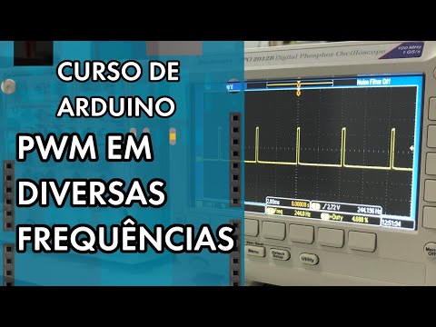 PWM EM DIVERSAS FREQUÊNCIAS | Curso de Arduino #263