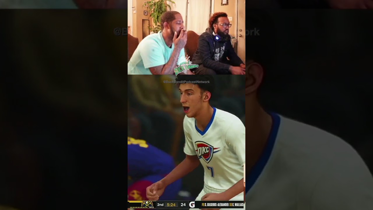 Big Bro vs Lil Bro 31 Clip 2 | OKC vs NUGGETS | 2k25 GAME MODE | @BuckBanditReno vs @ Stonedloner