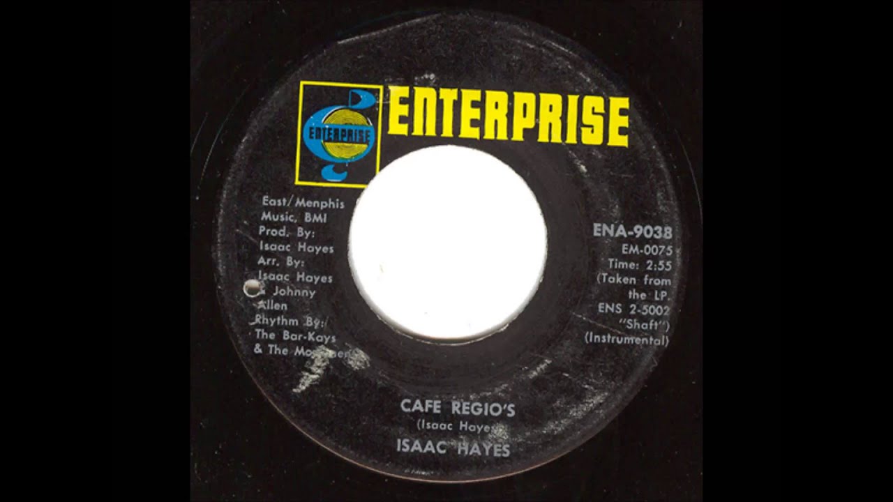 Isaac Hayes   Cafe Regio's
