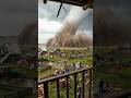 Final Seconds Before The Tornado Hits The European Village Shorts Final Seconds Before The Tornado Hits The European Village Shorts