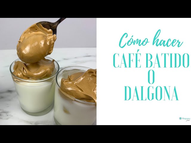 Cómo preparar café batido estilo Dalgona | El café...