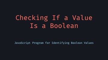 Check Native Boolean