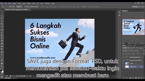 Tutorial Membuat Gambar Banner / Featured Image Blog Website dengan Photoshop