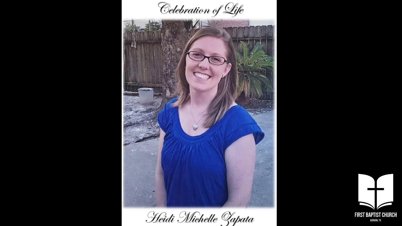 Celebration of Life of Heidi Michelle Zapata YouTube