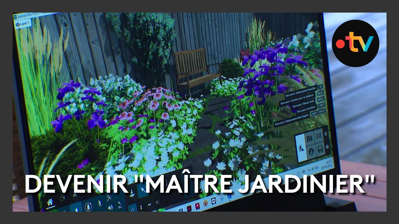 Kevin Barthalay prépare le concours Carré des jardiniers pour de devenir "Maître jardinier"