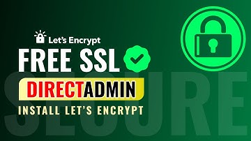 How to Install Free SSL Certificate in  DirectAdmin
