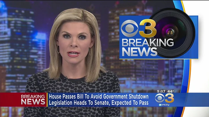 Breaking News: House Of Representatives Passes Bill To Avoid Government Shutdown