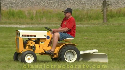 Great Lawn & Garden Tractor -Check out the 1964 International Harvester Cub Cadet Model 70