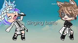 Fnaf vs undertale (plus oc) singing battle part 2 Gacha life