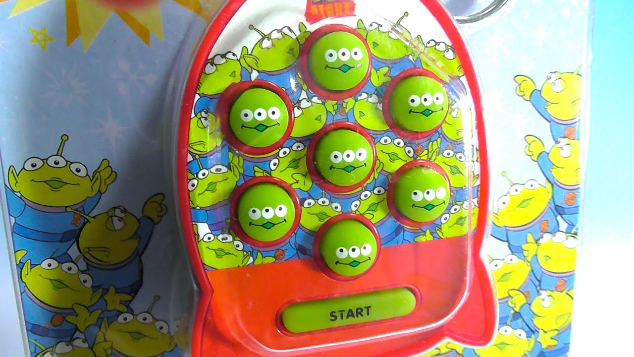 トイ・ストーリー エイリアン アンテナ Toy Story ALIEN Push Game トイ・ストーリー エイリアン ボタンゲーム