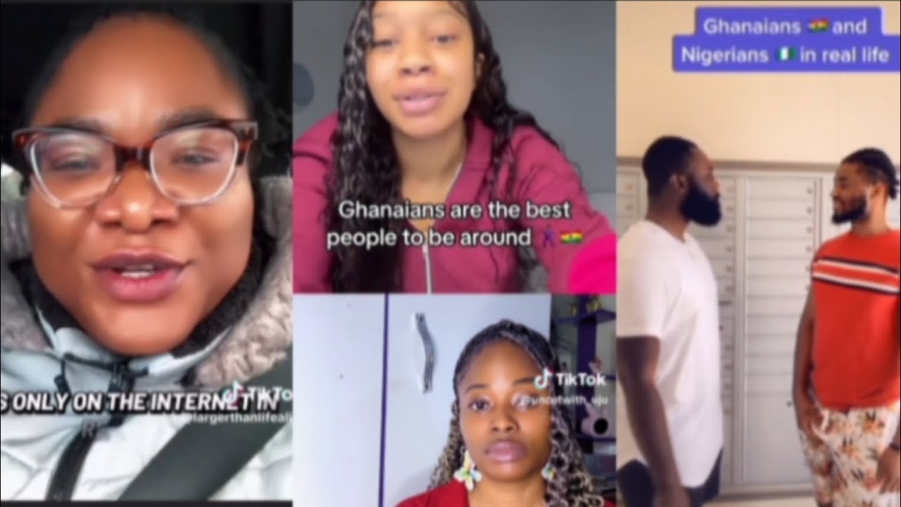 Nigerians and Ghanians are best of friends #ghanaians#nigerians#friendshipever