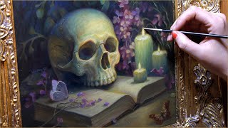 My first still life oil painting 🎨 Epilogue