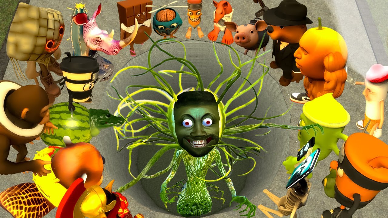 GMolian Spartan Kick: Kicking BRAINROT's and LIN GANG ZOOCHOSIS in Cylinder! | Garry’s Mod