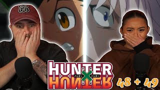 GON & KILLUA GET CAPTURED?! - Hunter X Hunter Episode 48 + 49 REACTION + REVIEW!