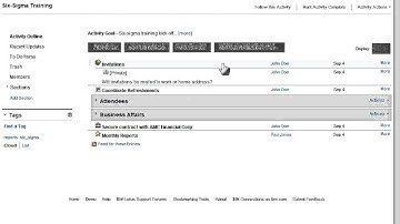 IBM Connections 4.0     Follow an Activity
