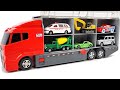 13 Types Tomica Cars ☆ Tomica opening and put in big Okataduke convoy!